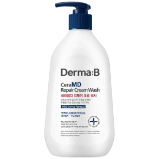 Гель-крем для душа липосомный с ламеллярной эмульсией Derma:B Cera MD Repair Cream Wash