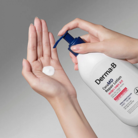 Гель-крем для душа липосомный с ламеллярной эмульсией Derma:B Cera MD Repair Cream Wash