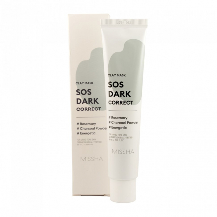 Маска для лица MISSHA SOS Dark Correct Clay Mask