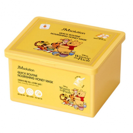 Набор тканевых масок с медом JMsolution Disney Quick Routine Nourishing Honey Mask