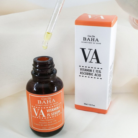 Сыворотка для лица осветляющая с 15% витамином С Cos De BAHA Vitamin C 15 Serum (VA)