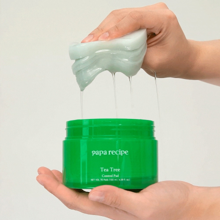 Тонер-пэды для лица успокаивающие Papa Recipe Tea Tree Control Pad