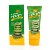 Солнцезащитный крем для лица и тела с алоэ FarmStay Aloevera Perfect Sun Cream SPF50+ PA+++
