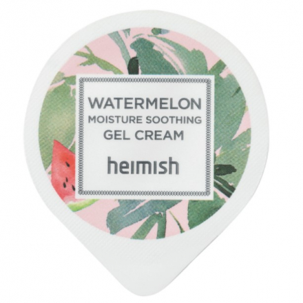 Крем - гель для лица суперлегкий увлажняющий Heimish Watermelon Moisture Soothing Gel Cream, миниатюра