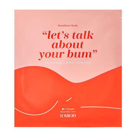 Маска-патч для бедер и ягодиц подтягивающая Lovbod BumBum Mask