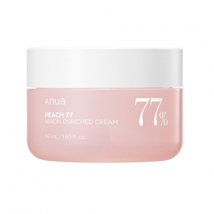 Крем для лица с экстрактом персика и ниацинамидом Anua Peach 77 Niacin Enriched Cream