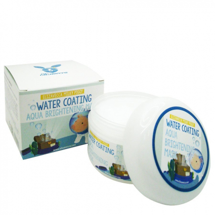 Маска для лица ночная увлажнение Elizavecca Water Coating Aqua Brightening Mask