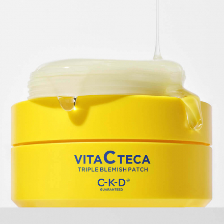 Патчи для век выравнивающие с витамином С CKD Vita C Teca Triple Blemish Patch
