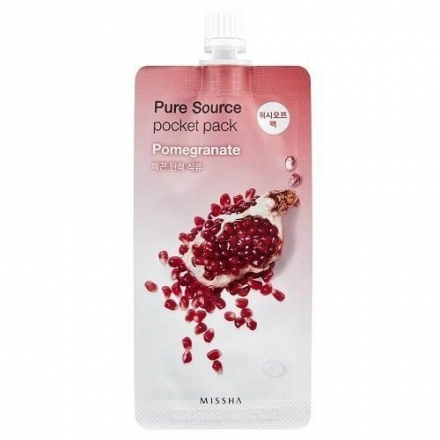 Маска для лица MISSHA Pure Source Pocket Pack Pomegranate