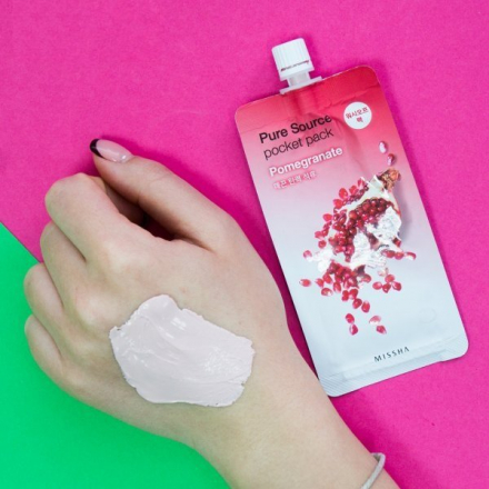 Маска для лица MISSHA Pure Source Pocket Pack Pomegranate