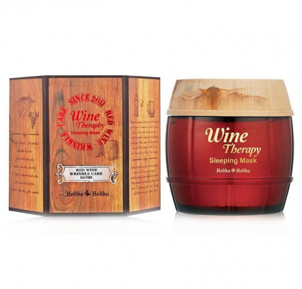  Маска ночная для лица с красным вином Holika Holika Red Wine Sleeping Care Pack