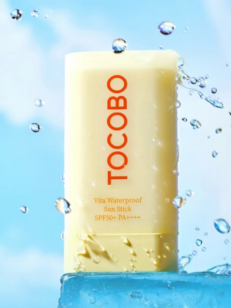Солнцезащитный стик с растительными экстрактами водостойкий Tocobo Vita Waterproof Sun Stick SPF50+ PA++++ 
