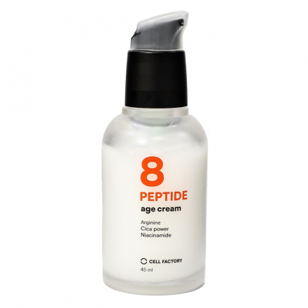 АКЦИЯ 1+1=3 Крем-гель для лица омолаживающий с пептидами Cell Factory 8 Peptide Age Cream