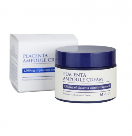 Крем для лица плацентарный MIZON Placenta Ampoule Cream