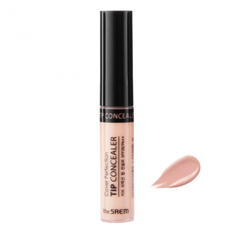Консилер The Saem Cover Perfection Tip Concealer Peach Beige