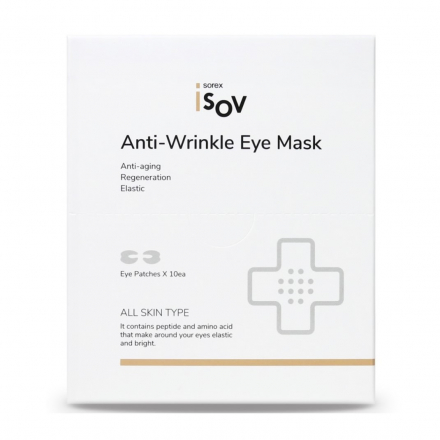 Патчи на верхнее и нижнее веко Isov Anti-Wrinkle Eye Mask