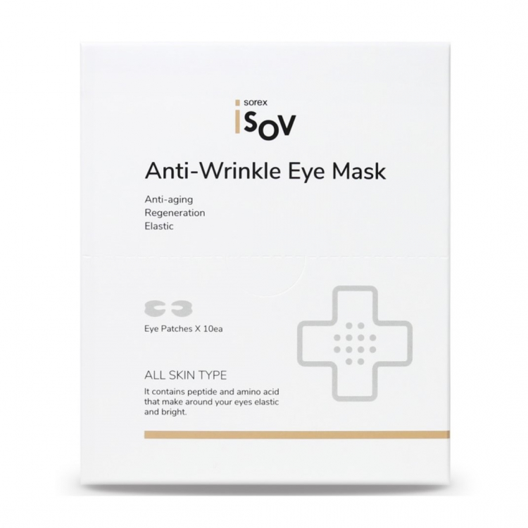 Патчи на верхнее и нижнее веко Isov Anti-Wrinkle Eye Mask