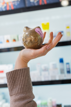 Бомбочка для ванны 2Alpacas Catobomb чёрная