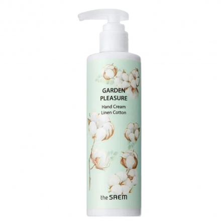 Крем для рук The Saem Garden Pleasure Hand Cream Linen Cotton