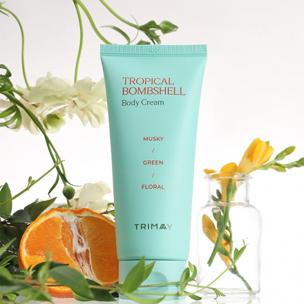 Крем для тела увлажняющий с тропическим ароматом Trimay Tropical Bombshell Body Cream