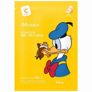 Тканевая маска с витамином JMsolution С Duo Up Vita C Hya Mask Disney