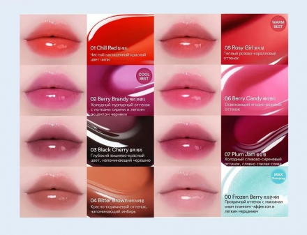 Масло-плампер для губ Tocobo Juicy Berry Plumping Lip Oil 05 Rosy Girl