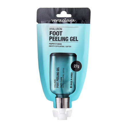 Скраб-гель для ног с гиалуроновой кислотой Veraclara Hyaluron Foot Peeling Gel