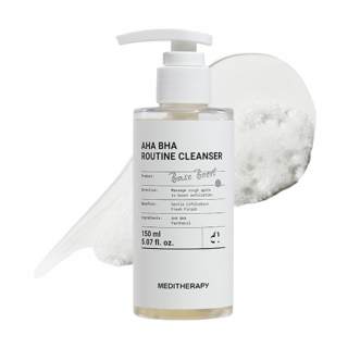 Гель для умывания отшелушивающий Meditherapy AHA BHA Routine Cleanser