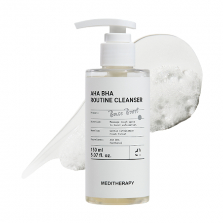 Гель для умывания отшелушивающий Meditherapy AHA BHA Routine Cleanser