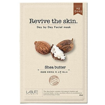 Тканевая маска с маслом ши Labute Revive The Skin Shea Butter Mask