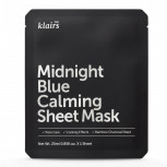 Тканевая маска успокаивающая охлаждающая Dear, Klairs Midnight Blue Calming Sheet Mask