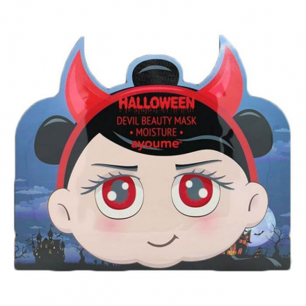 Маска тканевая увлажняющая Ayoume Halloween Devil Beauty Mask Moisture