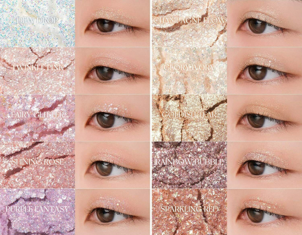 Палетка теней Rom&amp;nd Better Than Palette 00. Light &amp; Glitter Garden 