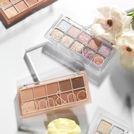 Палетка теней Rom&amp;nd Better Than Palette 00. Light &amp; Glitter Garden 