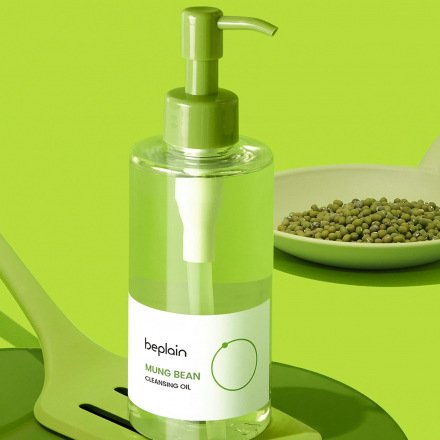 Гидрофильное масло с бобами маш Beplain Mung Bean Cleansing Oil