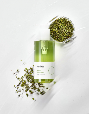 Гидрофильное масло с бобами маш Beplain Mung Bean Cleansing Oil