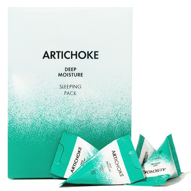 Набор: Маска для лица ночная с артишоком J:on Artichoke Deep Moisture Sleeping Pack