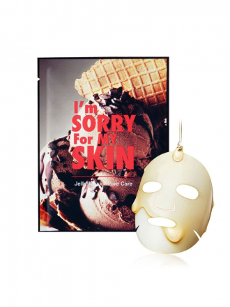  Тканевая маска отшелушивающая I&#039;m Sorry For My Skin Jelly Mask Pore Care (Ice cream)