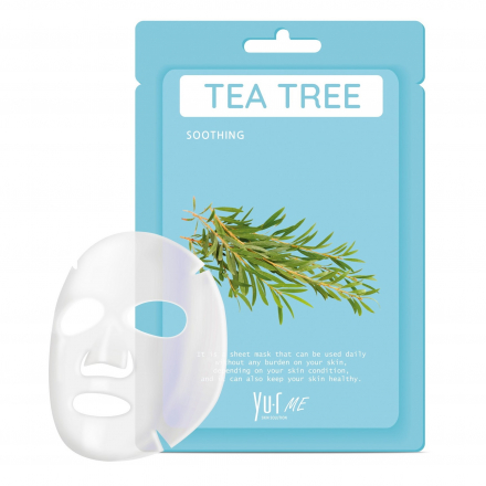 Тканевая маска с экстрактом чайного дерева Yu-r Me Tea Tree Sheet Mask