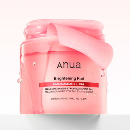 Пэды для лица осветляющие с транексамовой кислотой Anua Niacinamide 5 TXA Brightening Pad