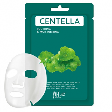 Тканевая маска с экстрактом центеллы азиатской Yu-r Me Centella Sheet Mask
