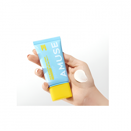 Солнцезащитный крем веганский Amuse Dew Moisture 365 Vegan Sunscreen SPF 50+ PA++++