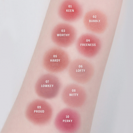 Бальзам для губ и щёк компактный вельветовый Braye Lipsleek Blur 04 Freeness 