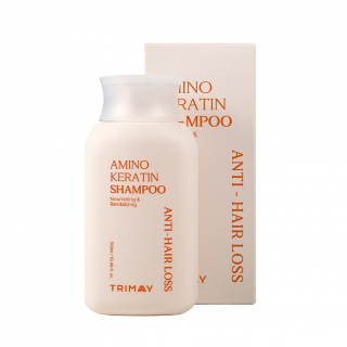 Шампунь против выпадения волос с аминокислотами и кератином Trimay Amino Keratin Anti-Hair Loss Shampoo