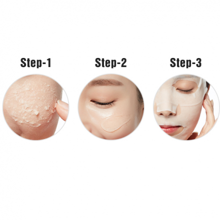 Маска для лица отбеливающая  MISSHA 3step Whitening Mask
