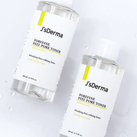 Пилинг-тонер с AHA-кислотой для проблемной кожи JsDerma Porefine Peel Pore Toner