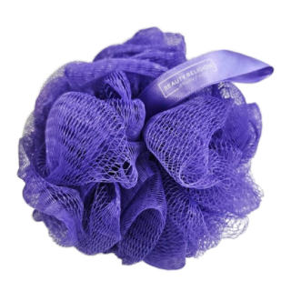 Мочалка-облако для тела фиолетовая Beauty Religion Washcloud Purple