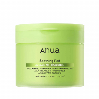 Пэды для лица успокаивающие с азелаиновой кислотой Anua Azelaic 10 Hyaluron Redness Soothing Pad