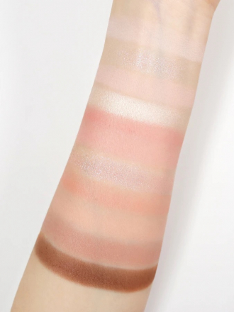 Палетка нюдовых теней для век Amuse Eye Color Pallete 01 Warm Boksoona 