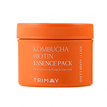 Маска восстанавливающая против выпадения волос с комбучей и биотином Trimay Kombucha Biotin Anti-Hair Loss Essence Pack
